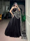 Lnb1776 Moonga Silk Printed Satin Lehenga Choli Collections
